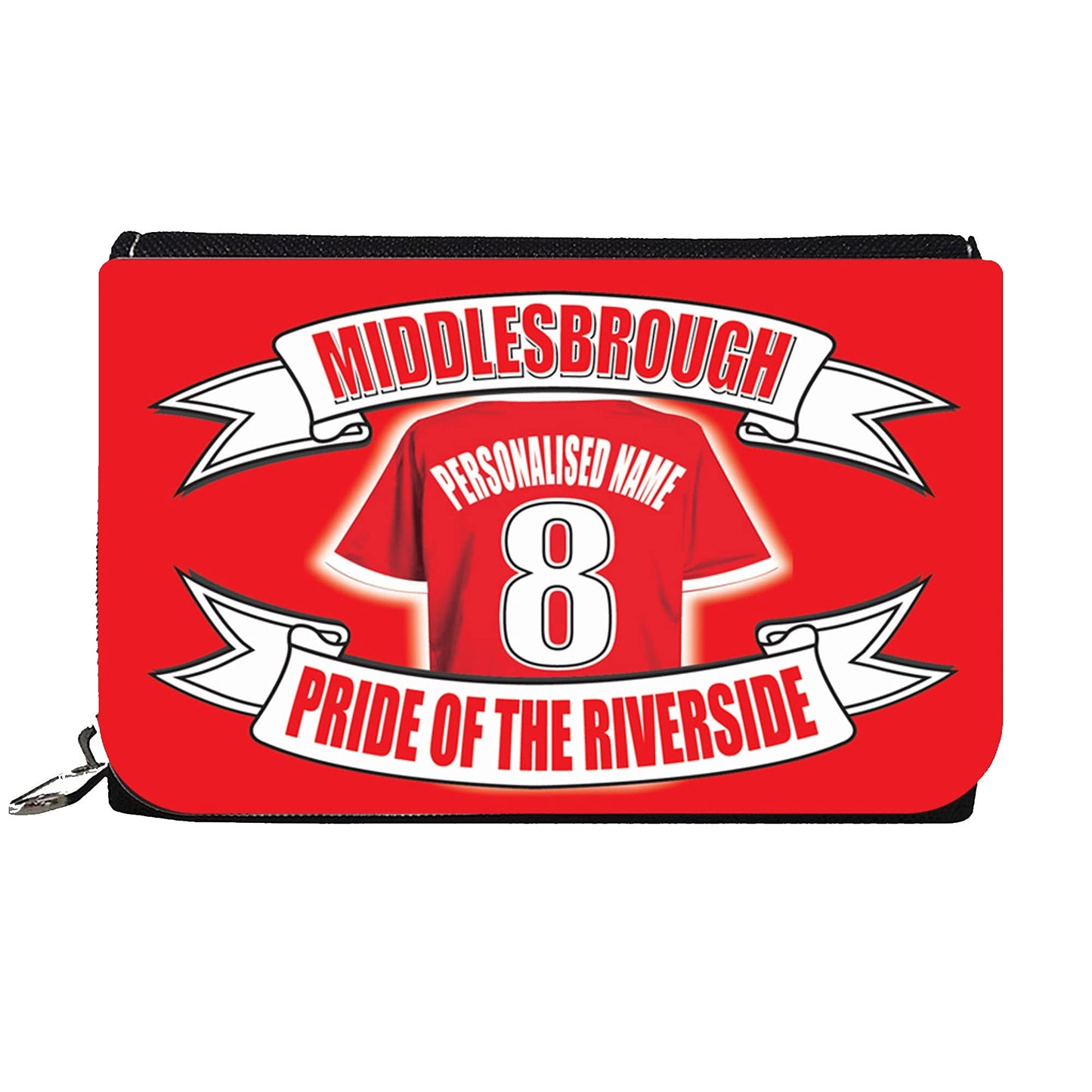 Middlesbrough Personalised Football Shirt Gift Purse