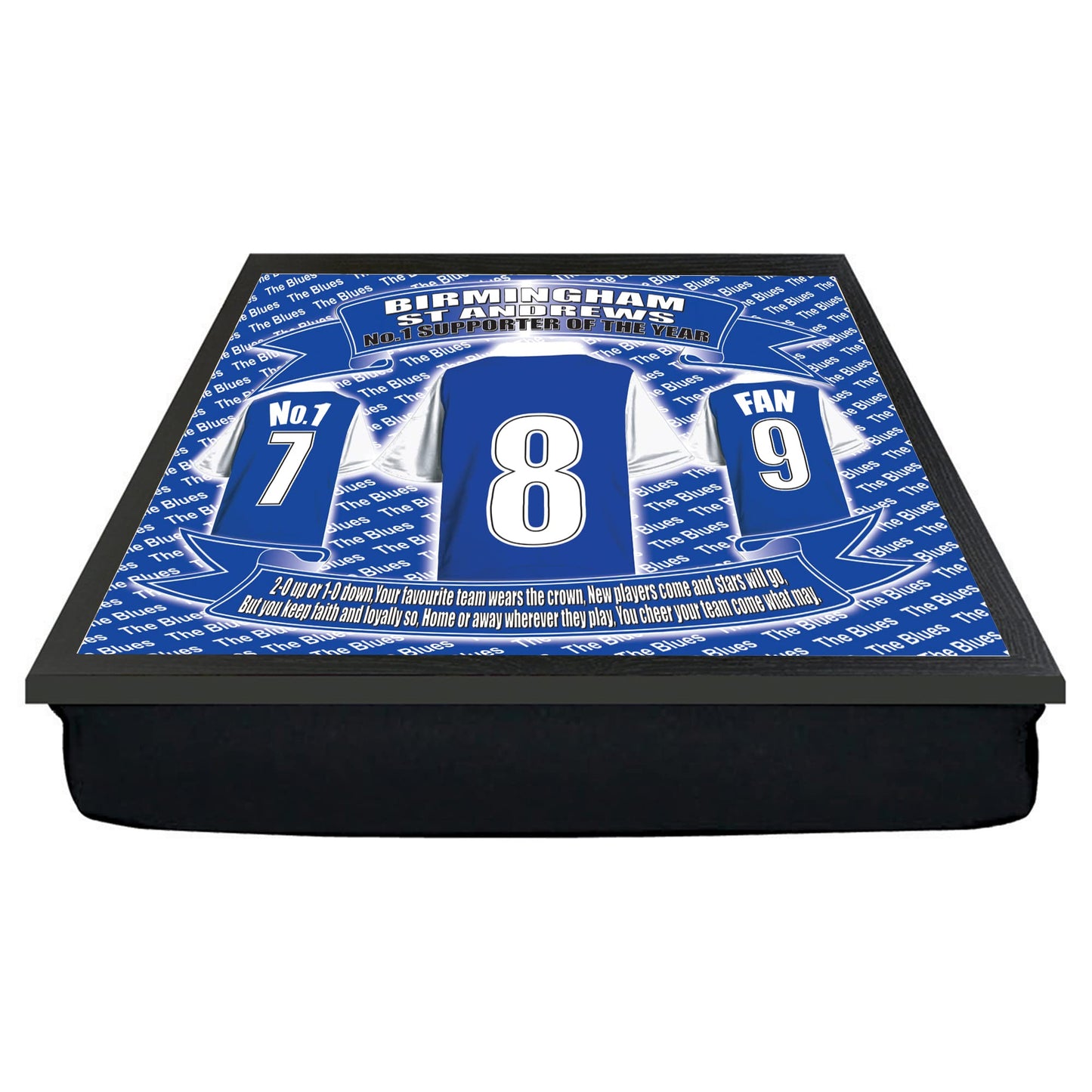 Birmingham Football Shirt Lap Tray Gift