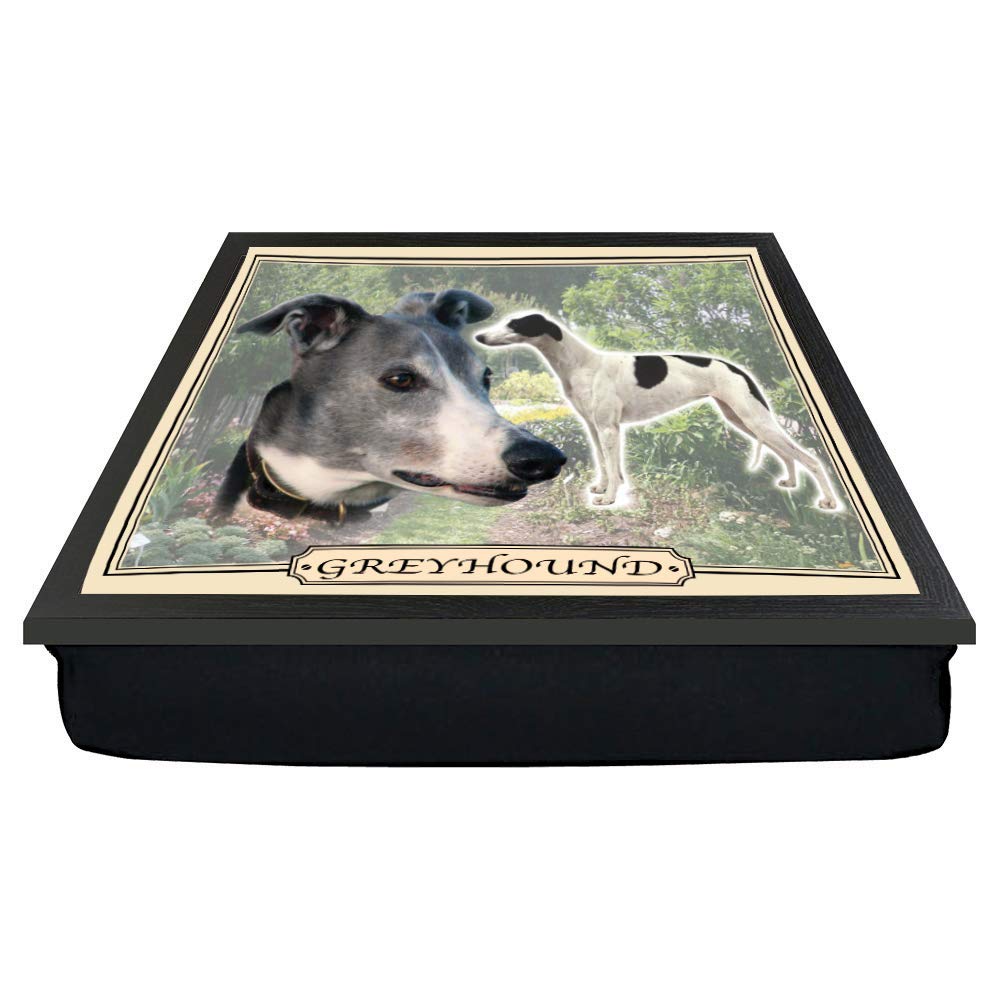Greyhound Dog Breed Gift Lap Tray