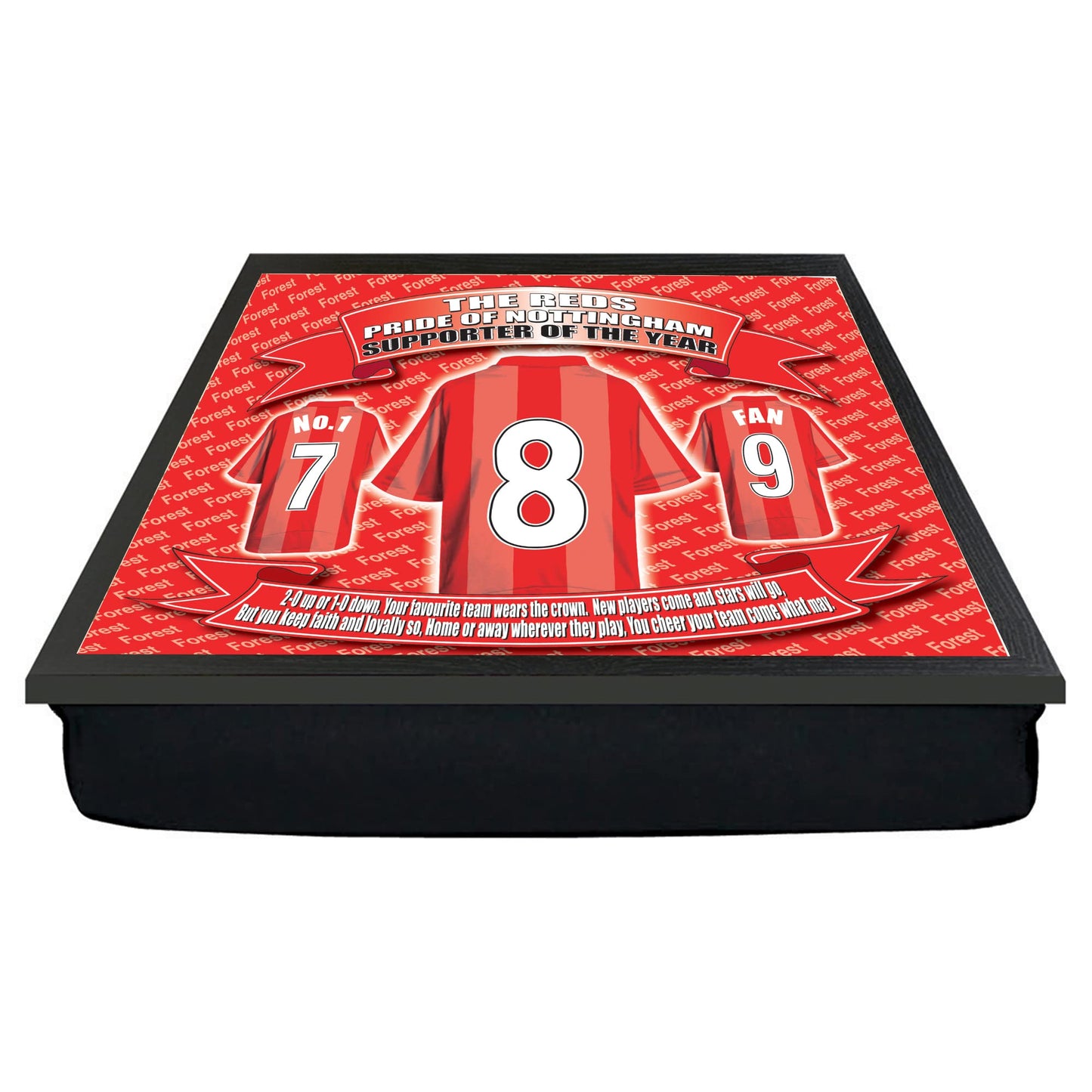 Notts Forest Football Club Shirt Lap Tray And Mug Gift Set