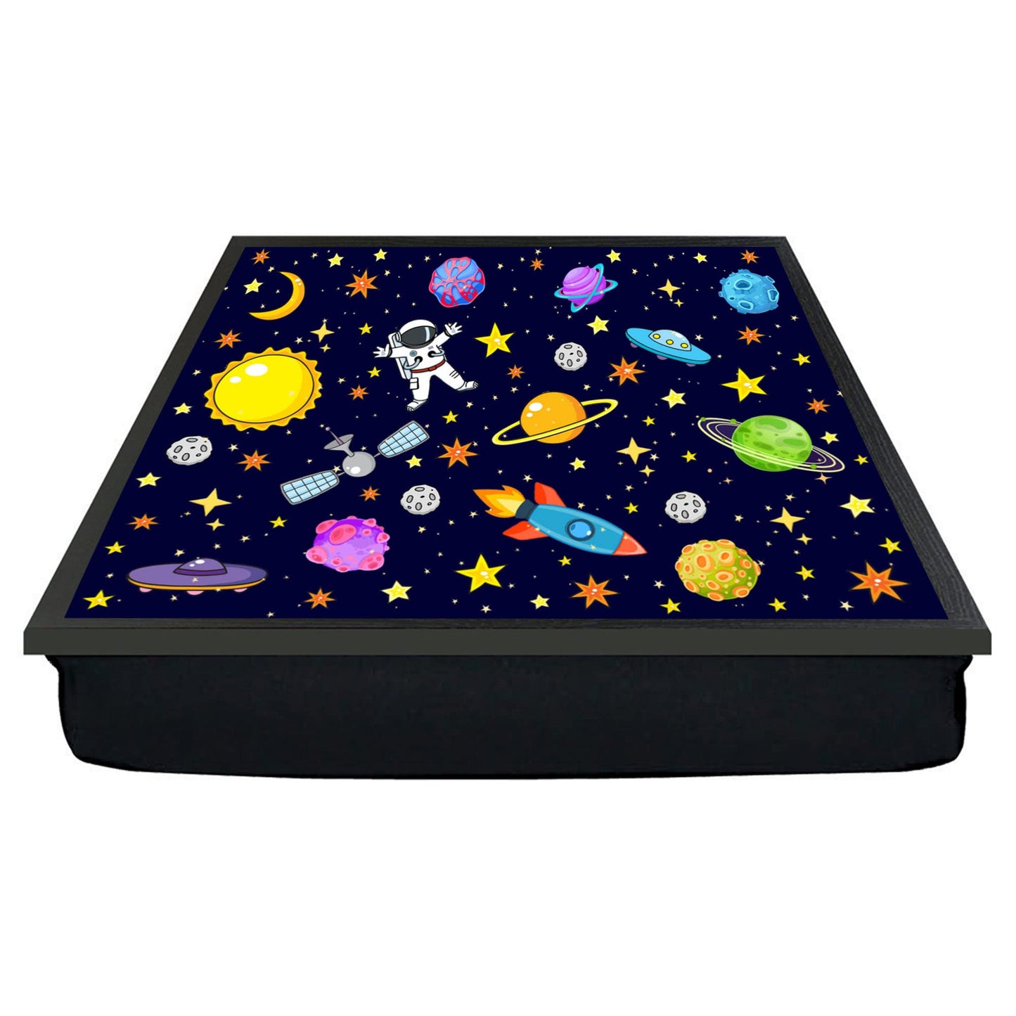 Junior Space Themed Design Soft Cushion Lap Tray Gift