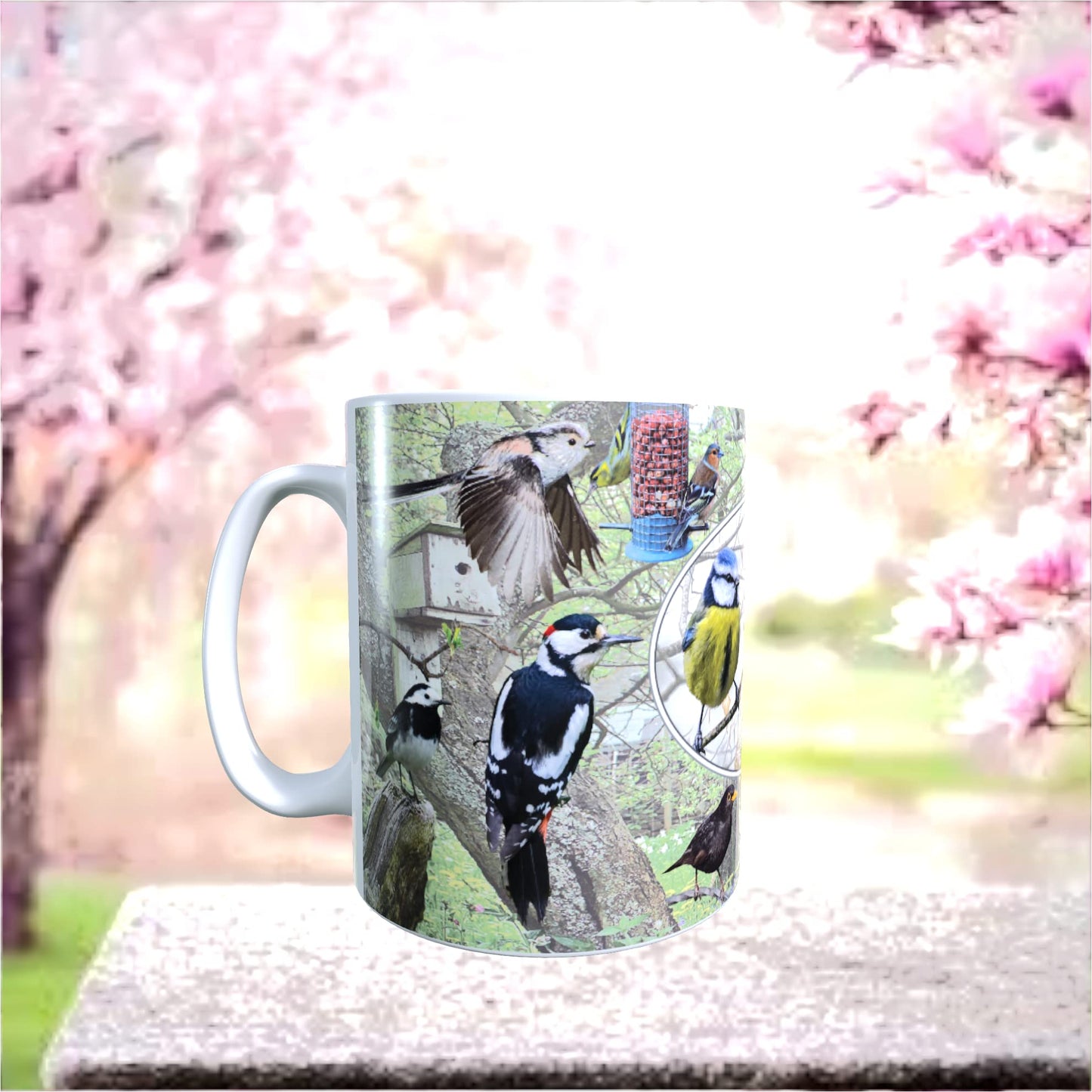 British Garden Birds Mug Gift