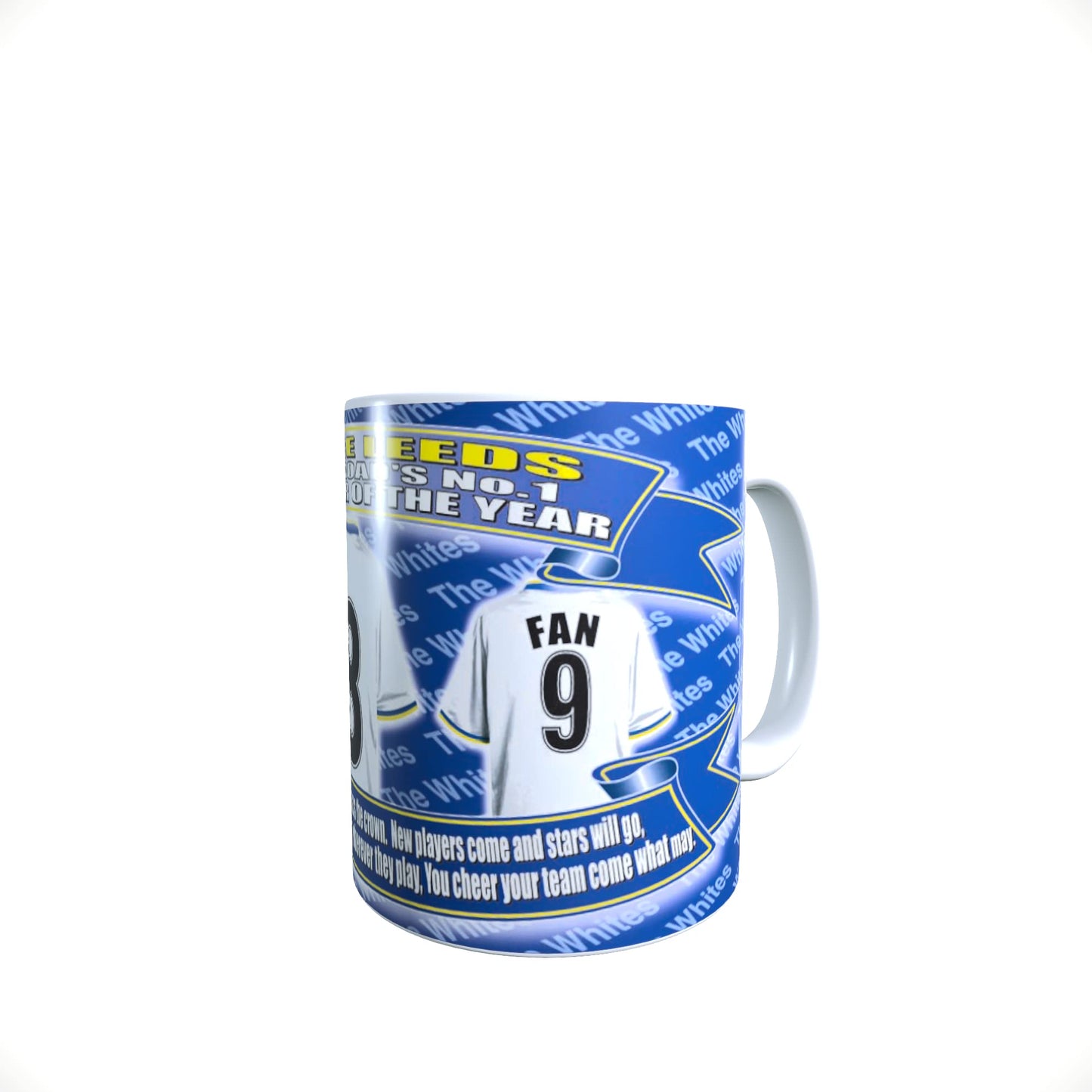 Leeds U Football Shirt Lap Tray And Mug Gift Set, LEEDS- LapMugGiftSet_000