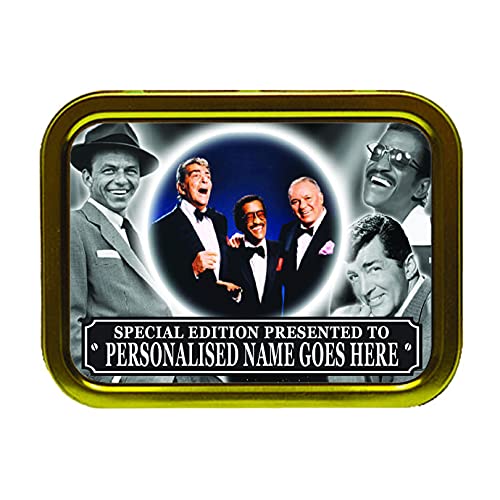 The Rat Pack Personalised Icon Gift Tobacco Tin & Products