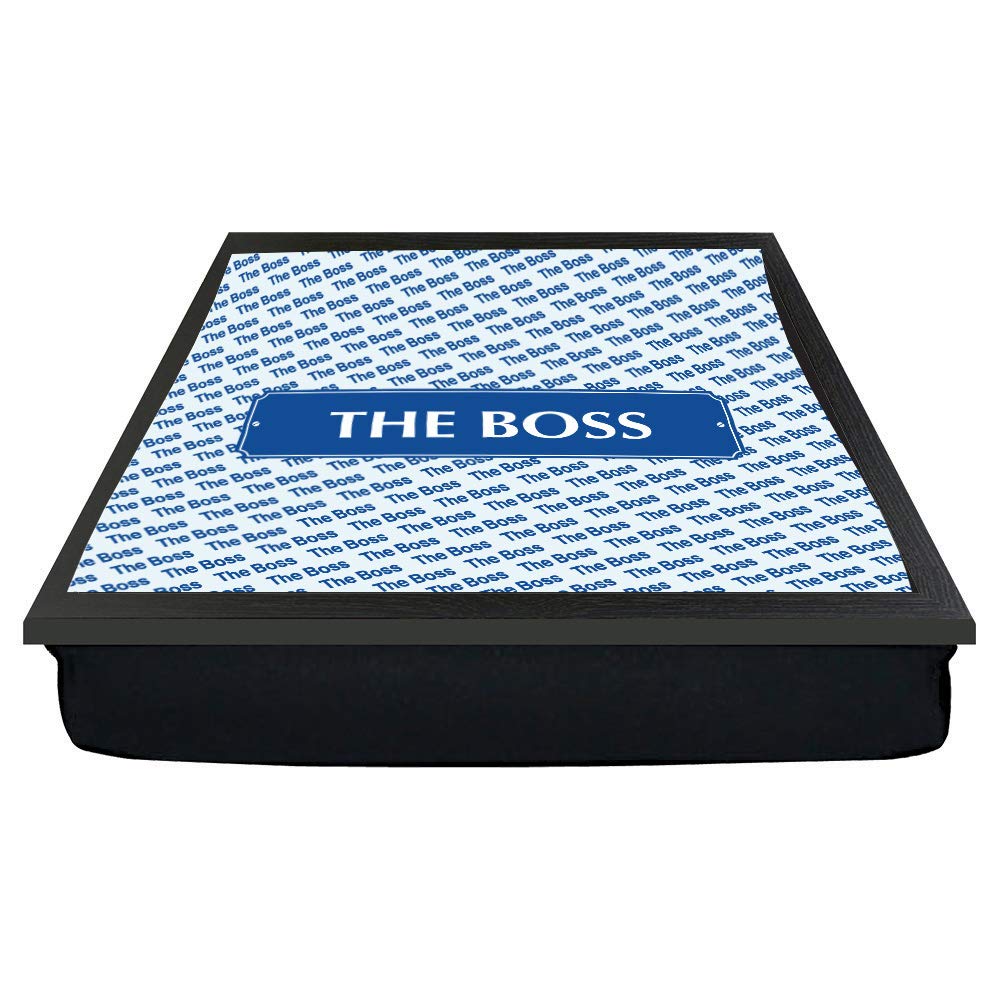 The Boss Lap Tray in blue Gift