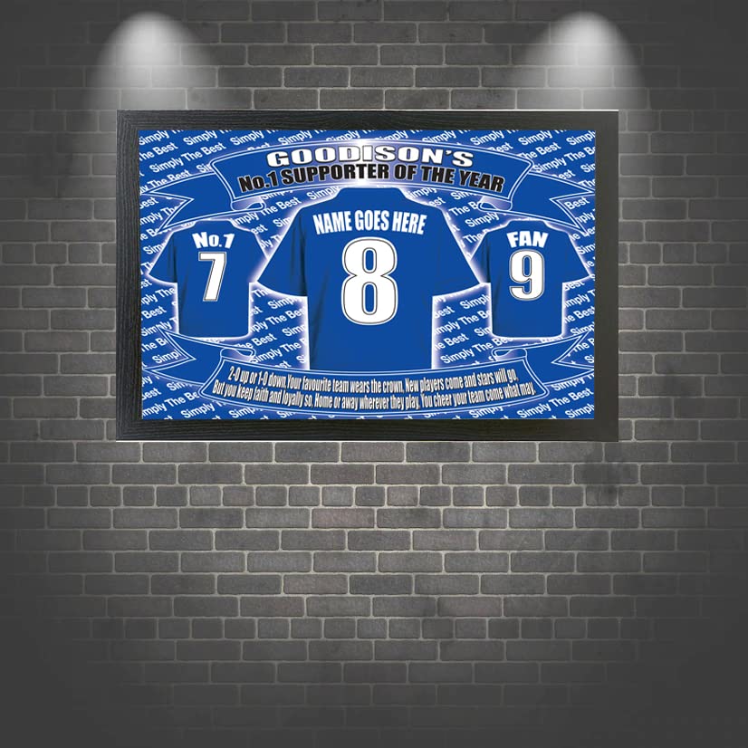The People's Club Football Shirt Personalised Picture Gift