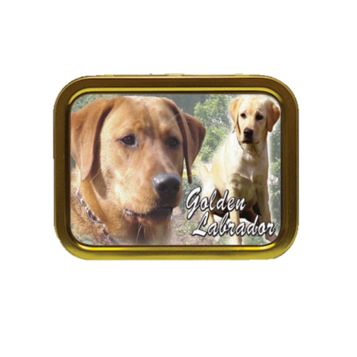 Golden Labrador Dog Breed Tobacco Tin & Products Gift