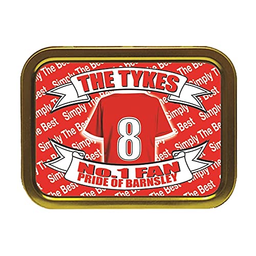 Barnsley Football Shirt Tobacco Tin & Products Gift