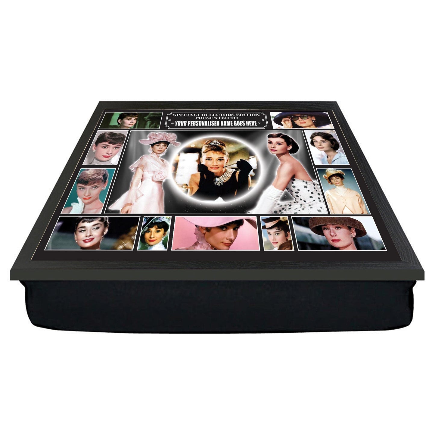Audrey Hepburn Personalised Icon Lap Tray