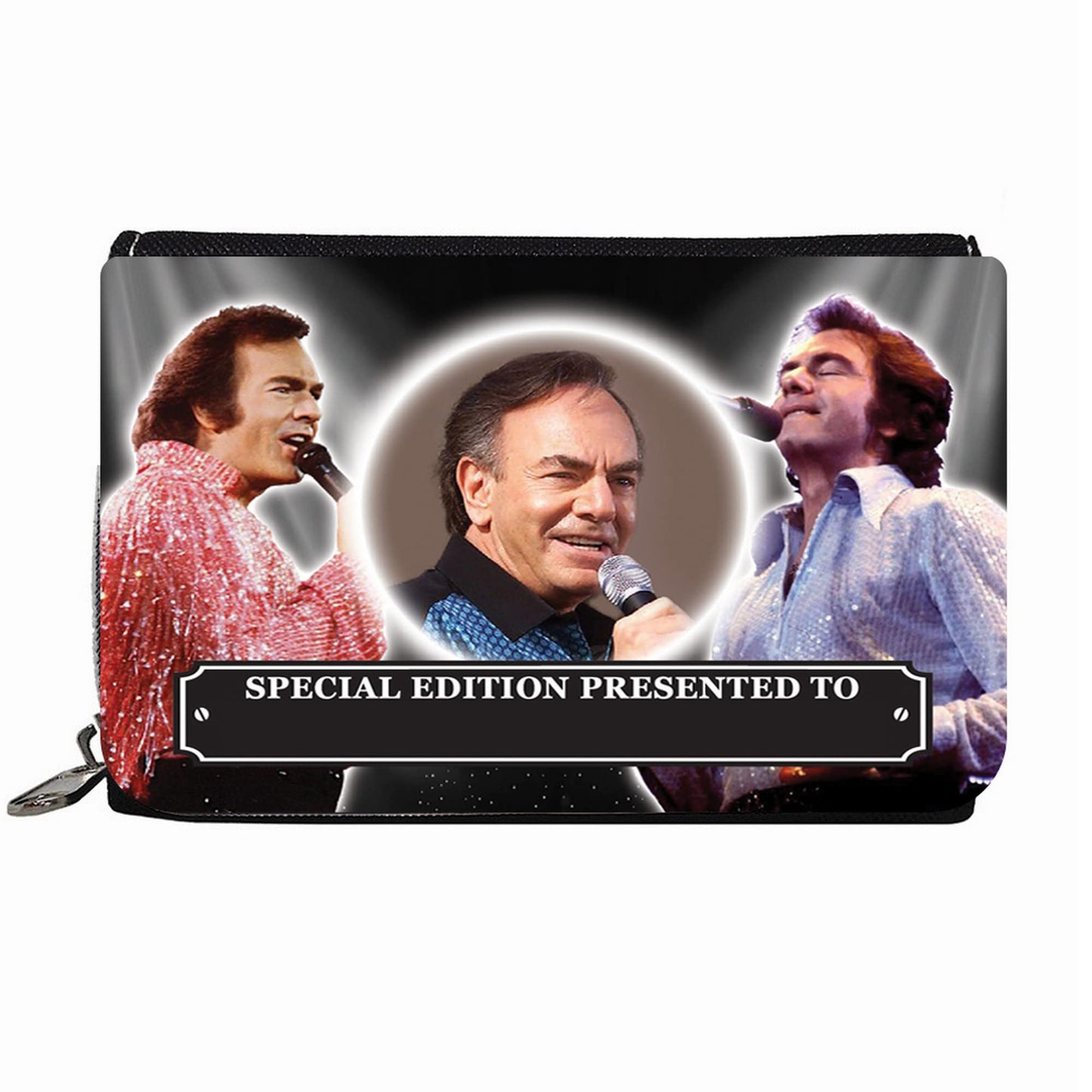 Diamond The-Jazz-Singer Personalised Icon Gift Purse Neil