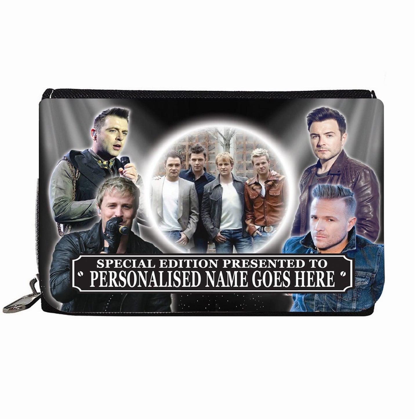 West Irish-Boy-Band Life Personalised Icon Gift Purse, Multicolour, M