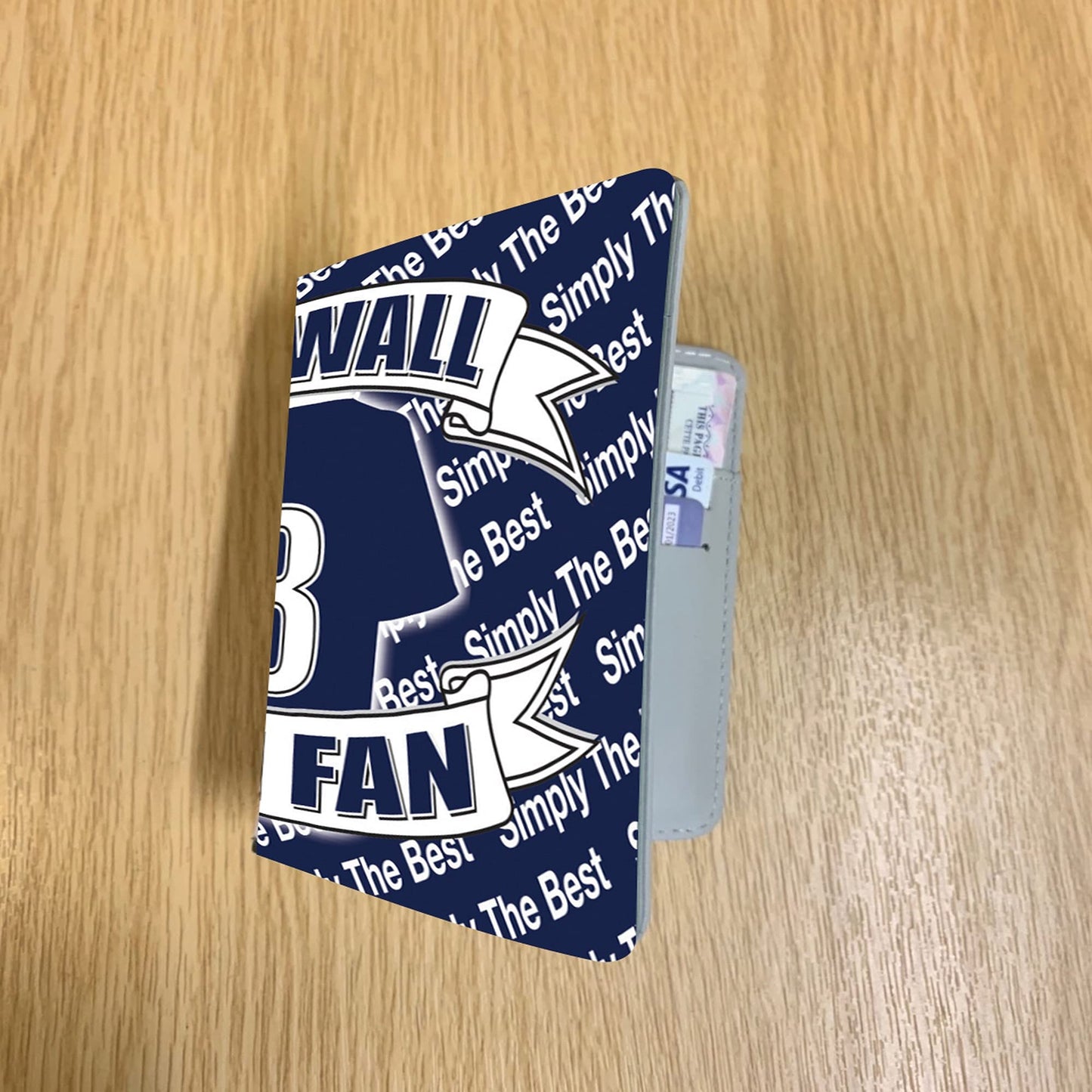 Millwall Football Shirt Travel Passport Holder Case Gift Present