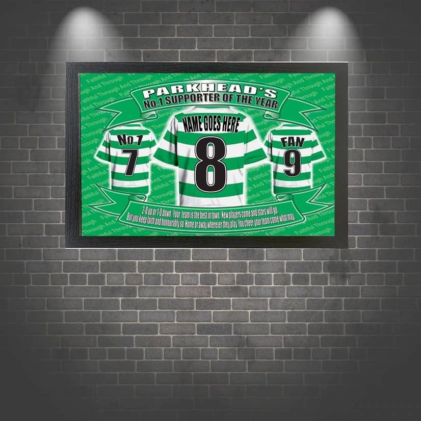 The Celts Football Shirt Personalised Picture Gift