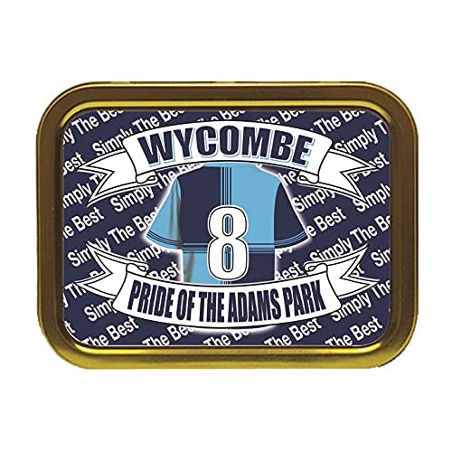 Wycombe Football Shirt Tobacco Storage Tin & Products