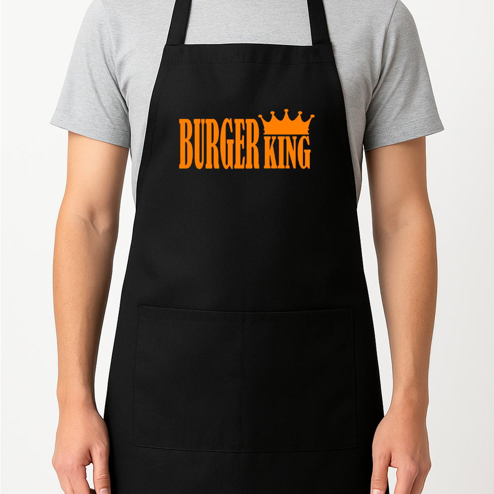Burger-King Apron Gift Present Barbeque