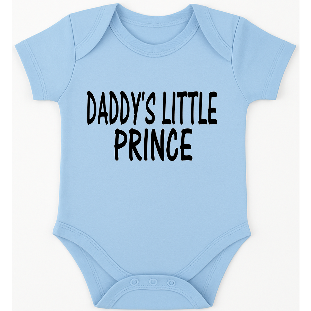 Daddy's Little Prince funny, novelty, baby suit, baby grow, christening gift