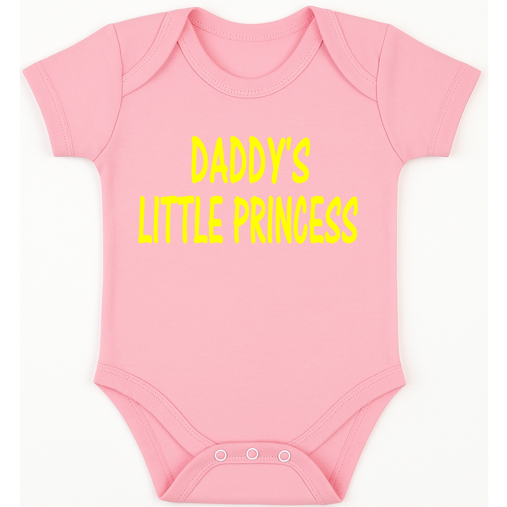 Daddy's Little Princess funny, novelty, baby suit, baby grow, christening gift