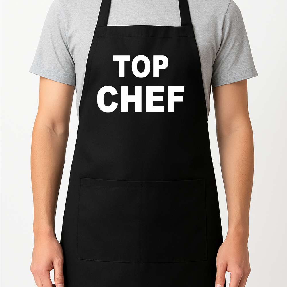 Top Chef Apron Gift Present Barbeque