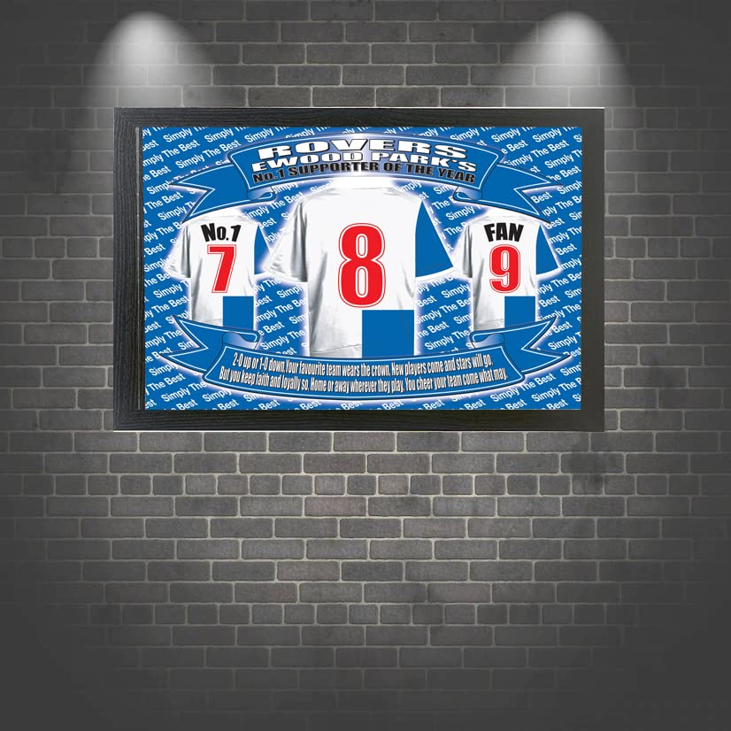 Blackburn Football Shirt Picture Gift