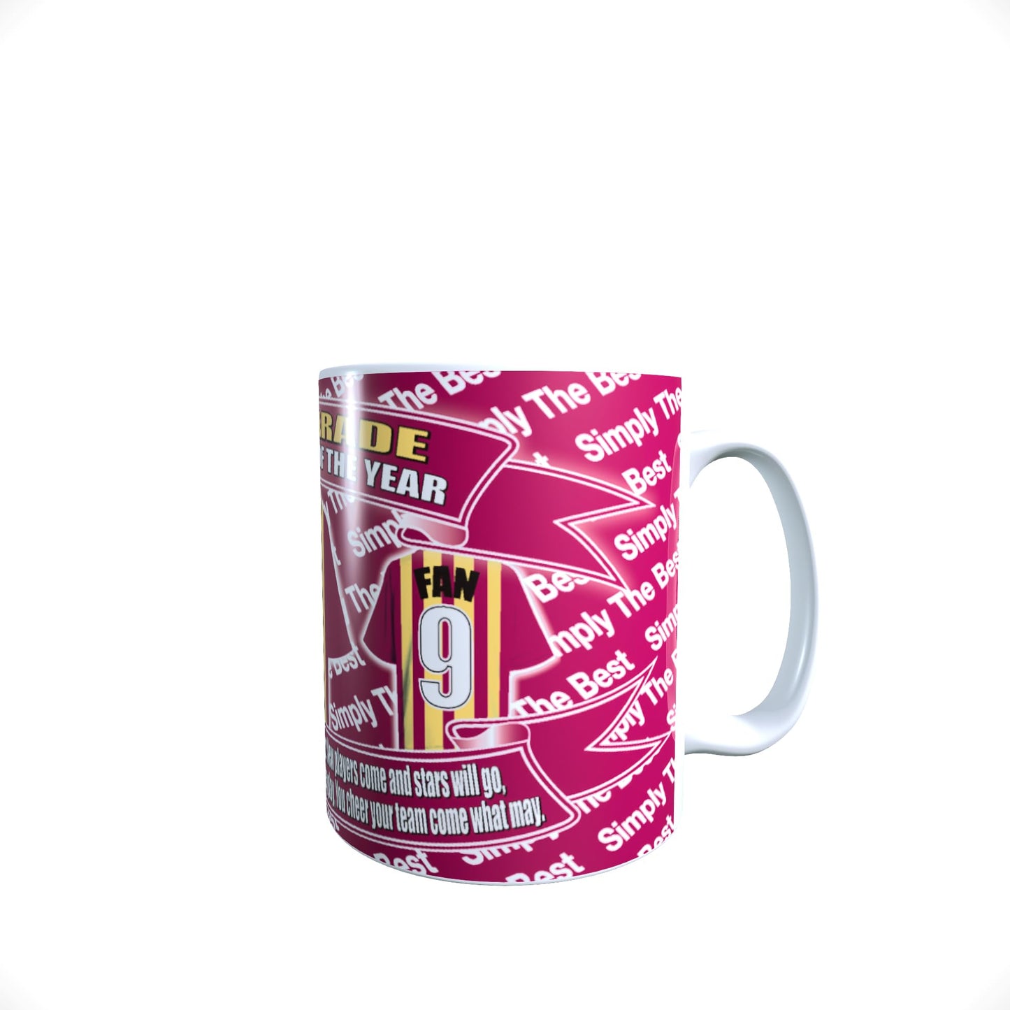 Bradford City Football Club Shirt Lap Tray And Mug Gift Set