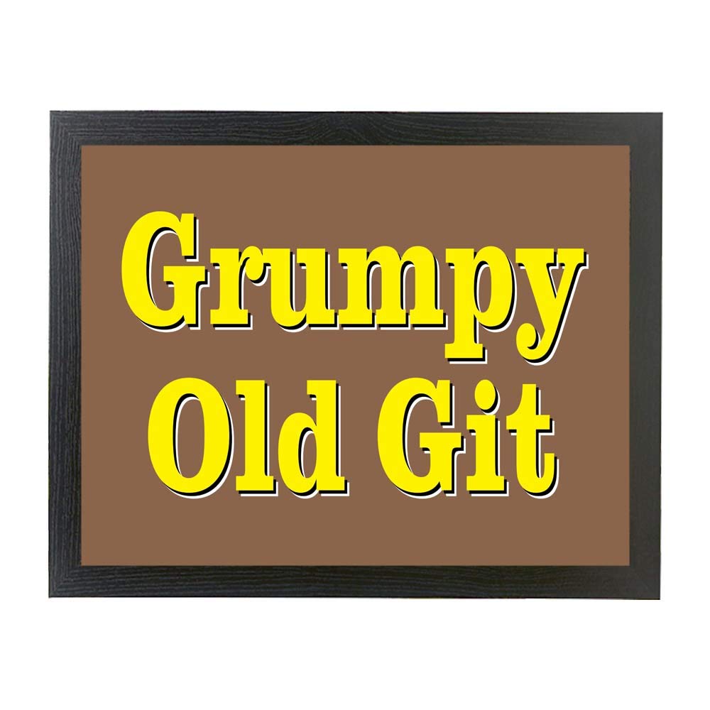 Grumpy Old Git Gift Lap Tray