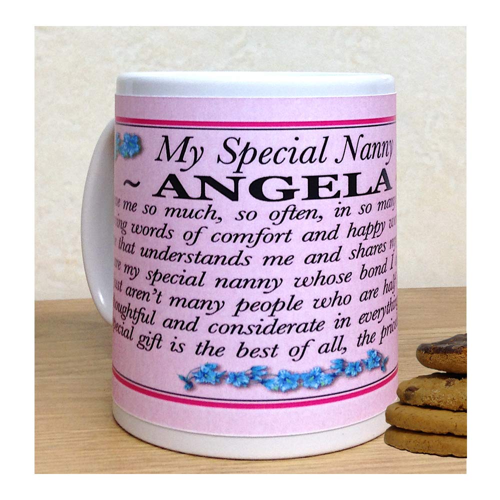 My Special Nanny Personalised Poem Verse Gift Mug
