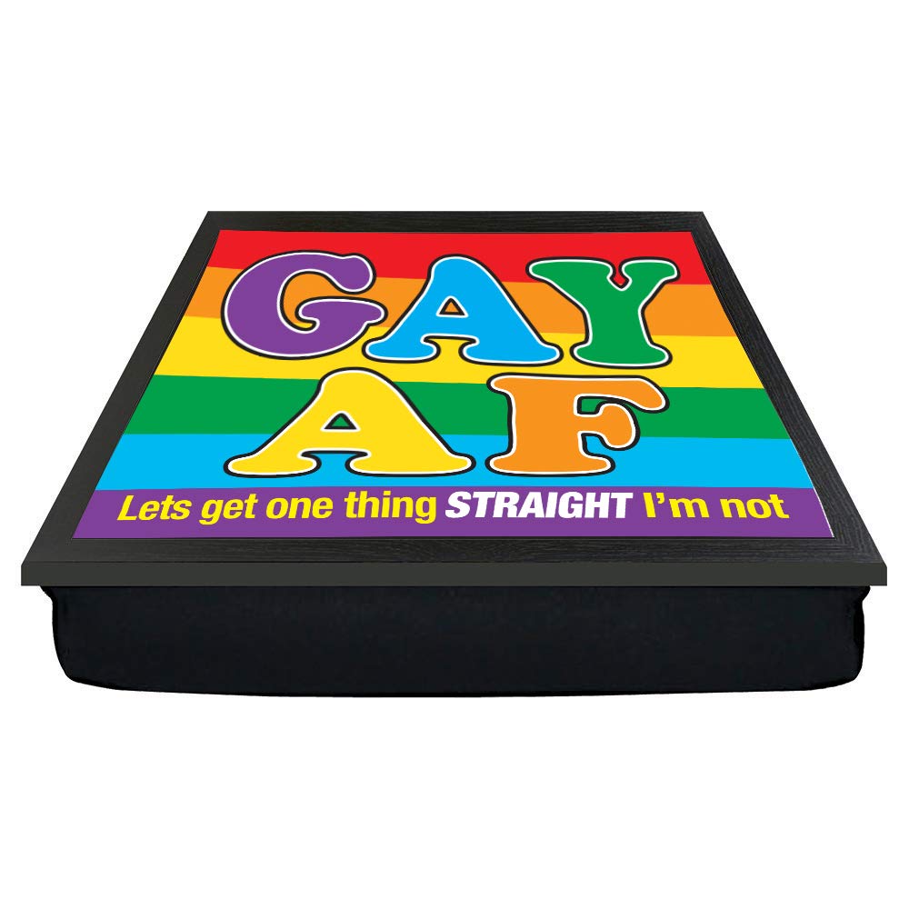 Gay as Fuck (AF) Lap Tray Gift