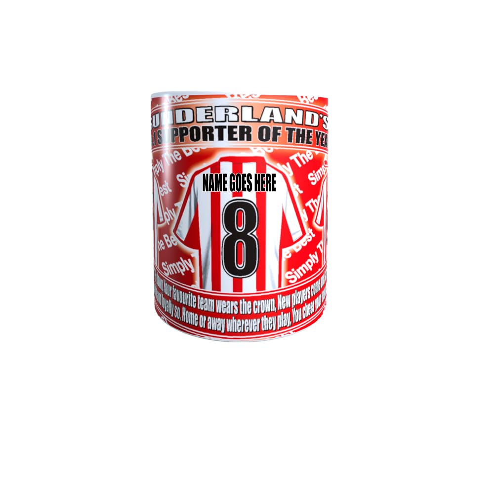 Stoke Personalised Football Shirt Lap Tray And Mug Gift Set