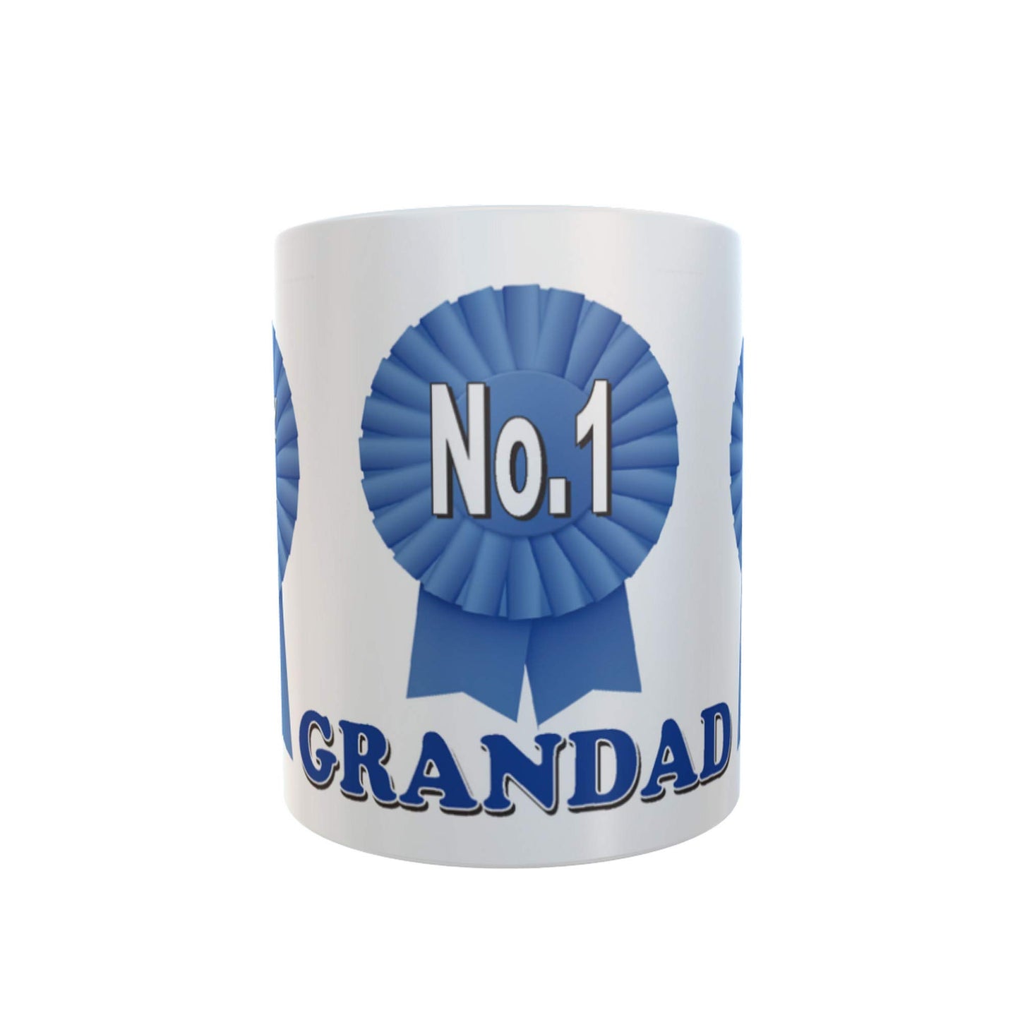 Simply The Best Grandad Ceramic Rosette Gift Mug