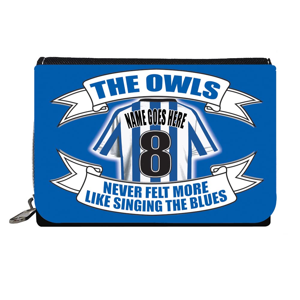 Sheff Wed Personalised Football Shirt Gift Purse