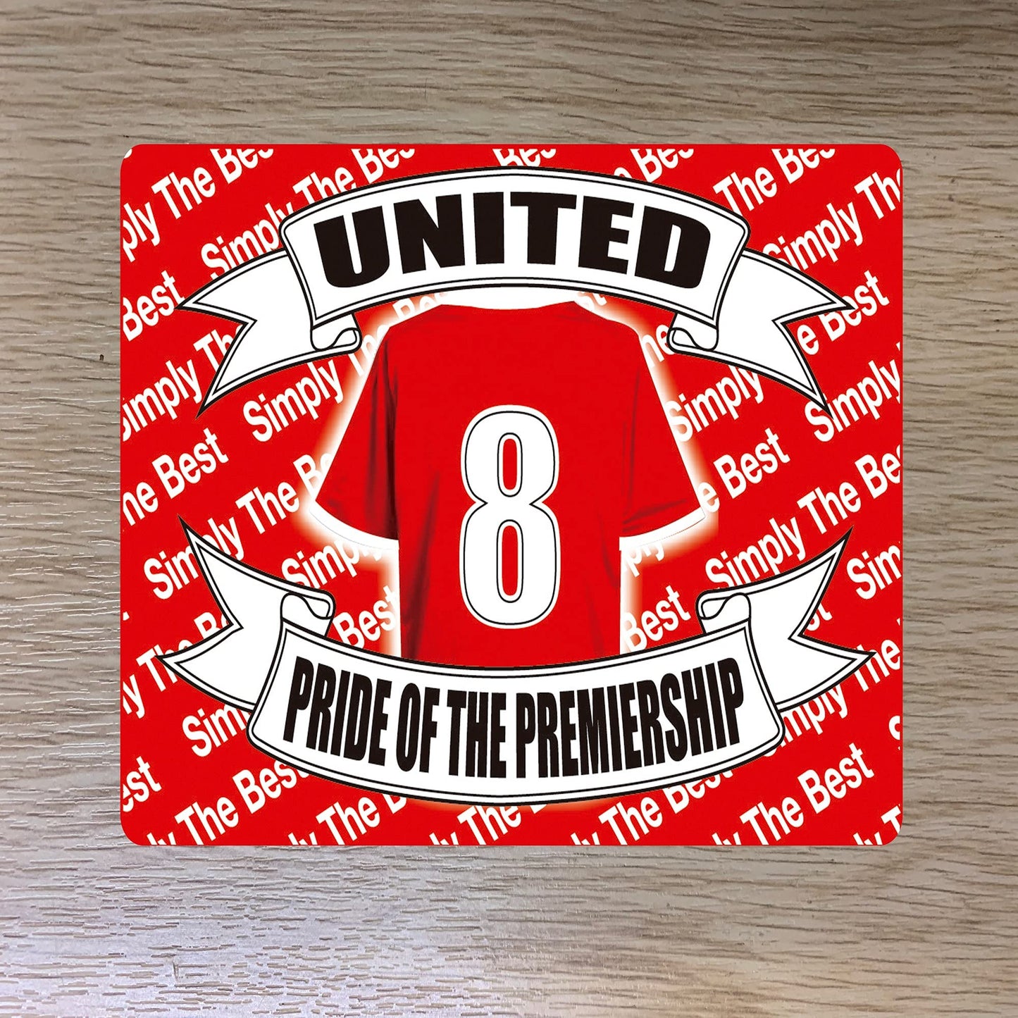 Manchester The Reds Football Shirt Travel Passport Holder Case Gift Present