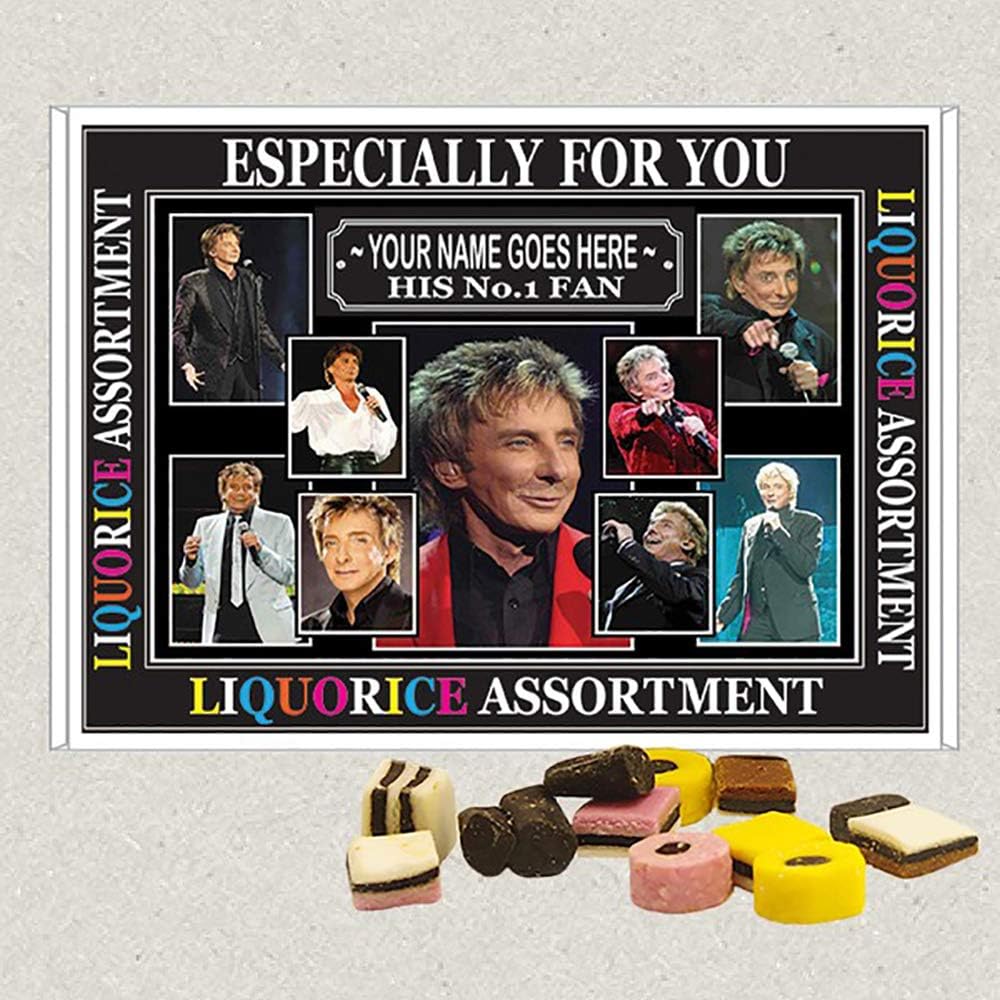 Barry M Music Icon Personalised Boxed Sweets 200g Gift Present Choice of Sweets