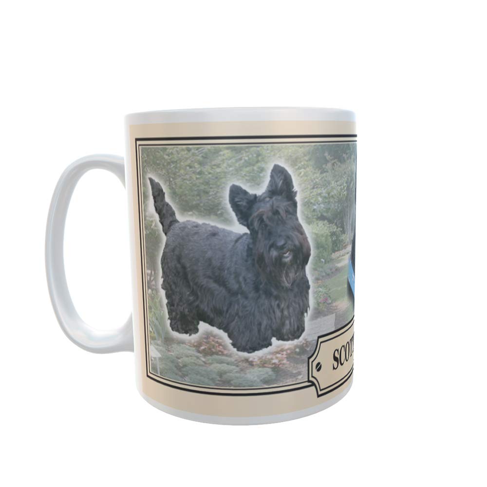 Scottish Terrier Dog Breed Gift Mug with Treats