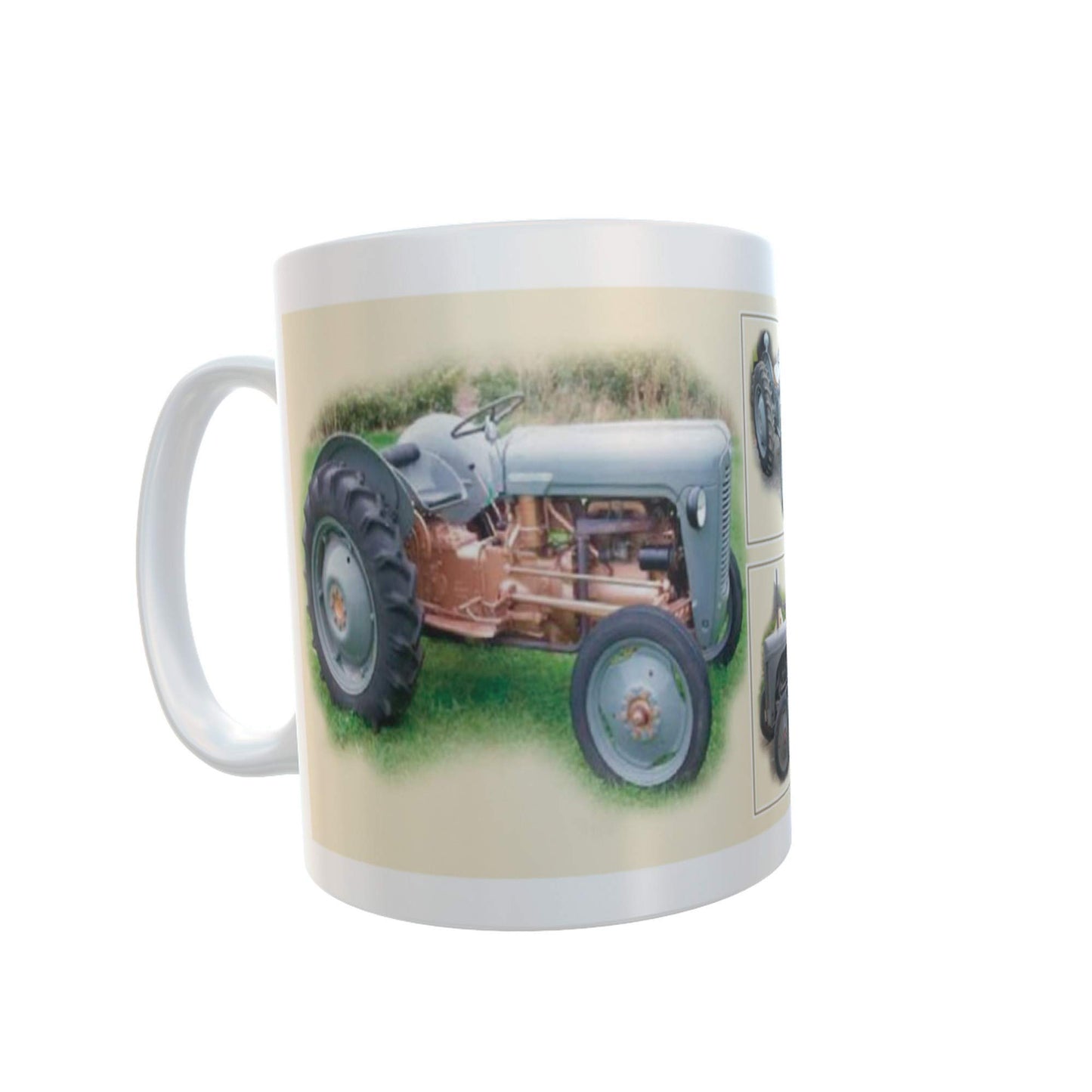 Grey Fergie's Tractor Ceramic Gift Mug