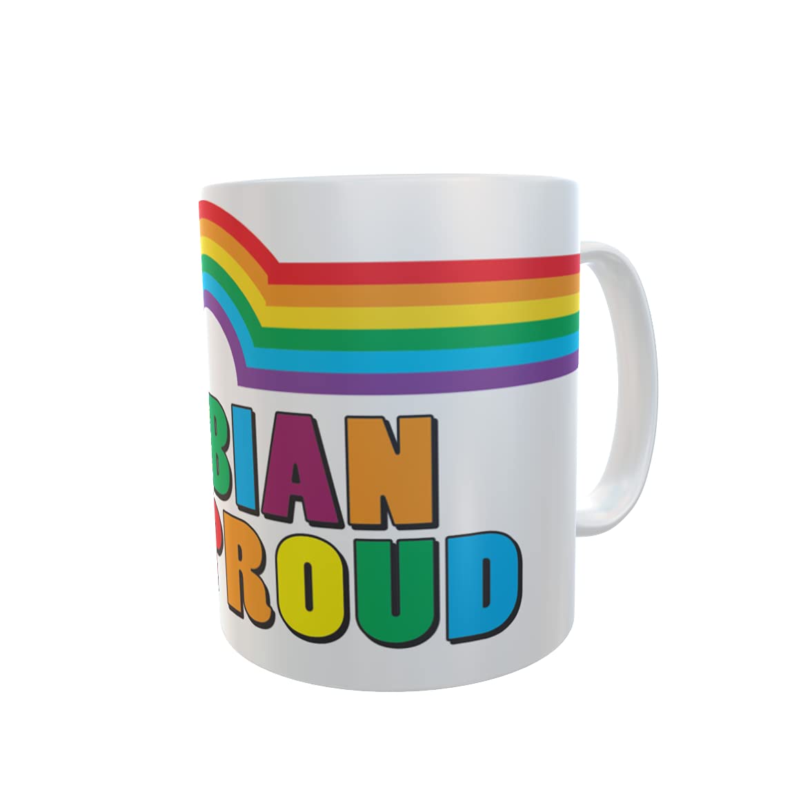 Lesbian and Proud Ceramic Gift Mug