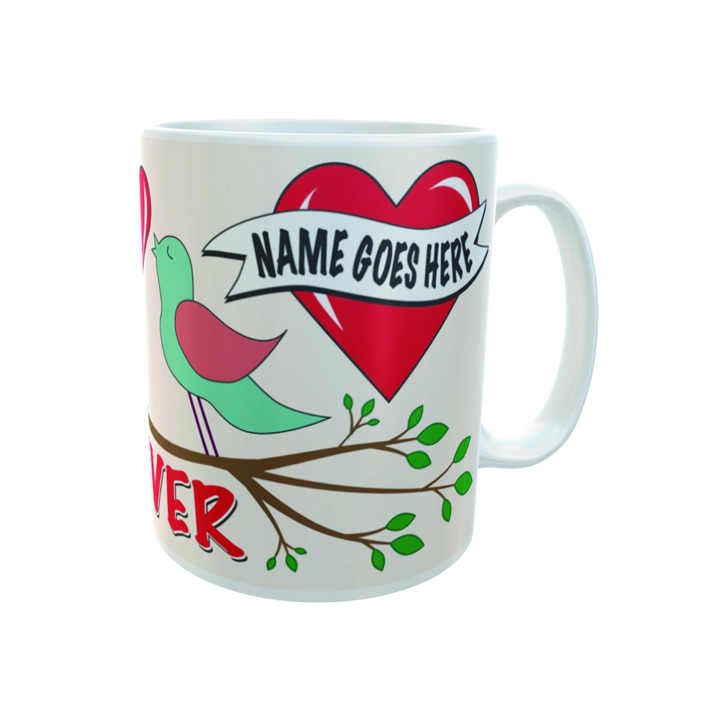 Two Birds Love Song Valentine's Day Any Occasion Mug