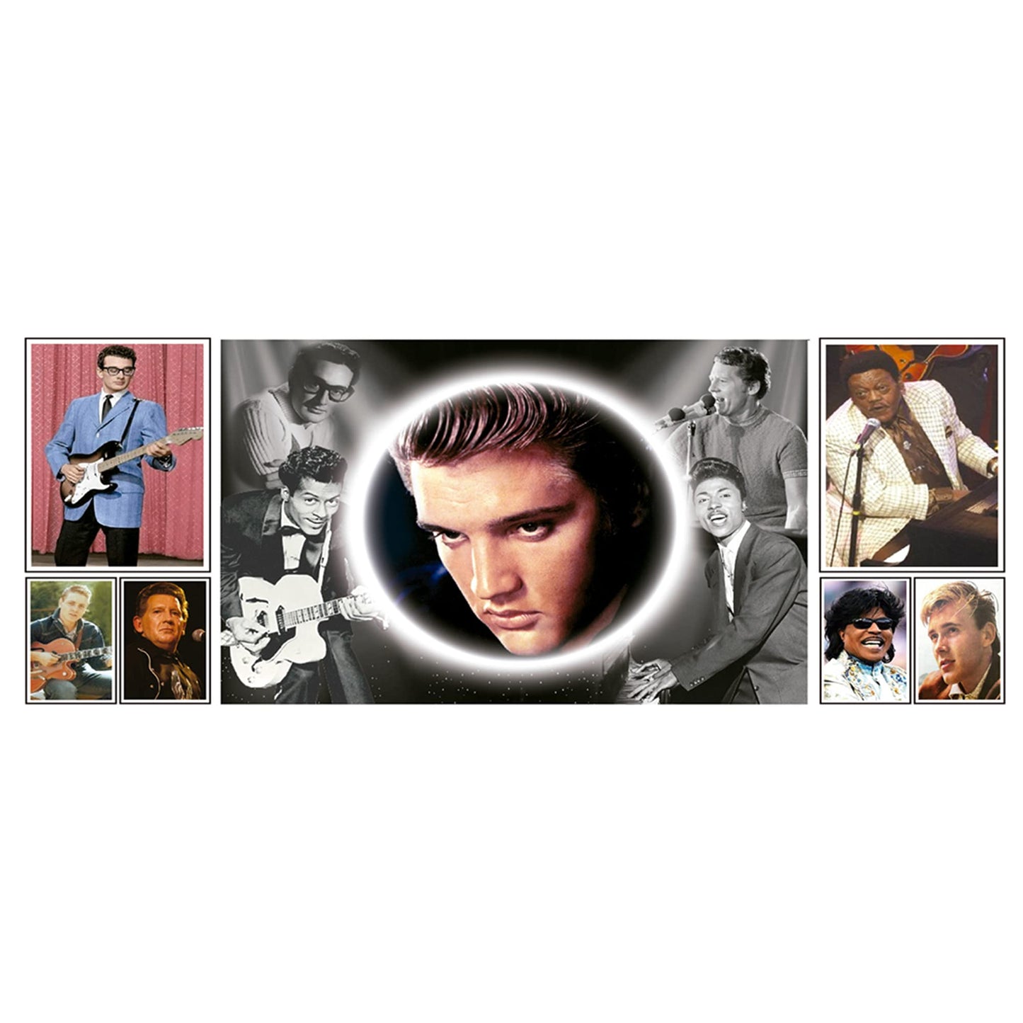 Rock n Roll Greats of The 50s & 60s Celebrity Music Icon Mug with Choice of Sweets Gift