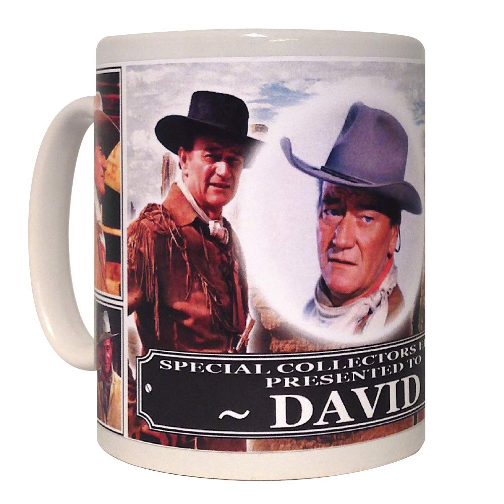 John Wayne Personalised Icon Mug Gift