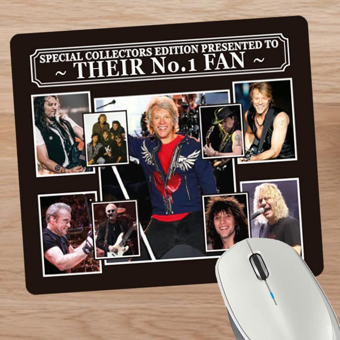 Jon Bongiovi Celebrity Icon No.1 Fan Mouse Mat Gift Movie Star