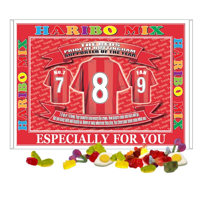 Notts Forest Football Shirt Gift Boxed Sweets