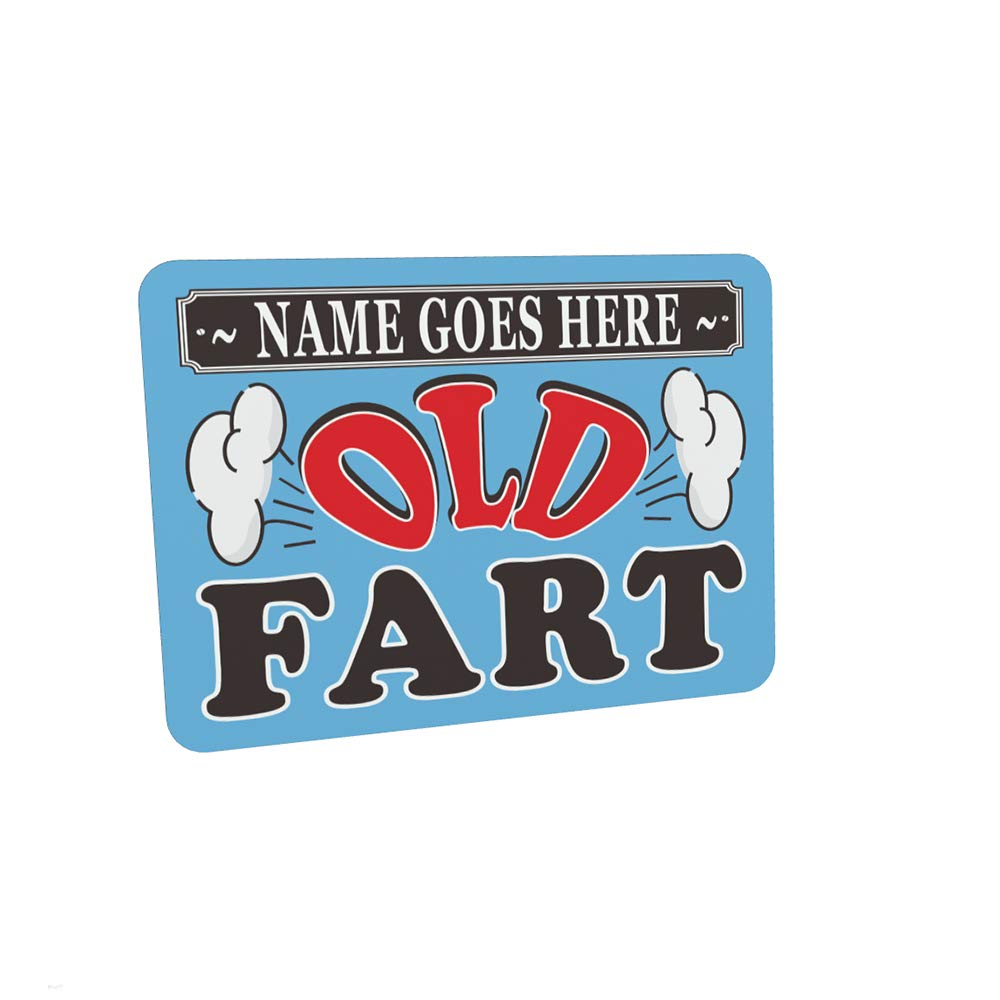 Old Fart Personalised Mouse Mat Gift