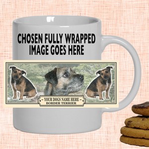 Border Terrier Personalised Mug