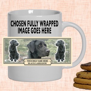 Black Labrador Personalised Mug