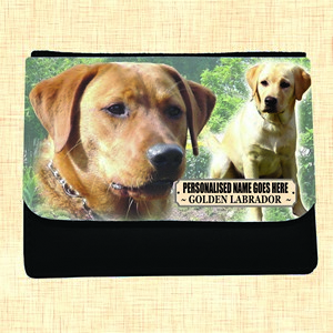 Golden Labrador Personalised Large Dog Purse