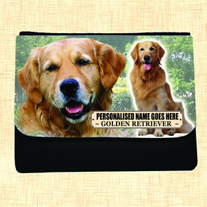 Golden Retriever Personalised Large Dog Purse
