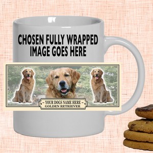 Golden Retriever Personalised Mug