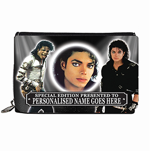 Michael Jackson Personalised Icon Large Purse