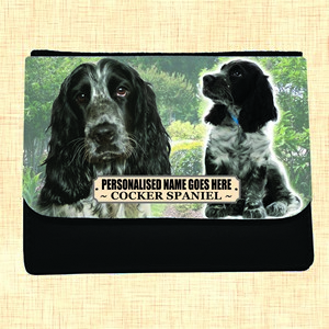 Cocker Spaniel Personalised Large Dog Purse