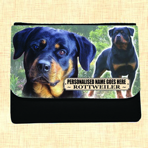 Rottweiler Personalised Large Dog Purse