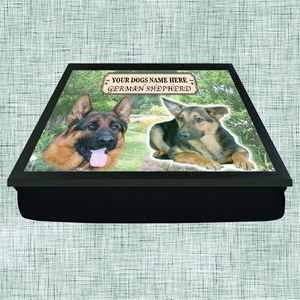 German Shepherd Personalised Lap Tray